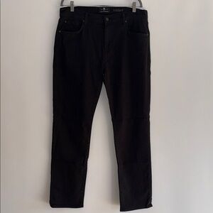 7 For All Mankind Men's Size 36 black jeans